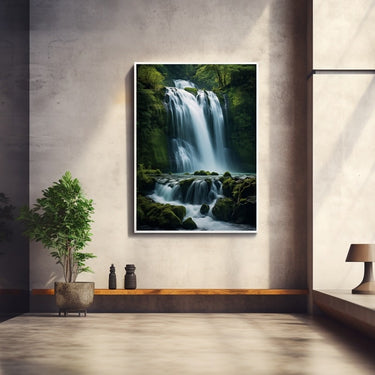 Moving Waterfall Painting